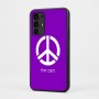 כיסוי בעיצוב אישי עם השם שלך לדגם - Motorola Moto G35 5G בעיצוב סמל השלום