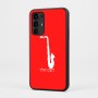 כיסוי בעיצוב אישי עם השם שלך לדגם - Motorola Moto G35 5G בעיצוב סקסופון