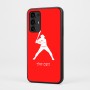 כיסוי בעיצוב אישי עם השם שלך לדגם - Motorola Moto G35 5G בעיצוב שחקן בייסבול