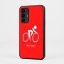 כיסוי בעיצוב אישי עם השם שלך לדגם - Motorola Moto G35 5G בעיצוב אופניים אולימפיים