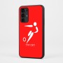 כיסוי בעיצוב אישי עם השם שלך לדגם - Motorola Moto G35 5G בעיצוב כדורגל אולימפי