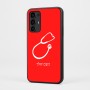 כיסוי בעיצוב אישי עם השם שלך לדגם - Motorola Moto G35 5G בעיצוב סטטוסקופ רופא