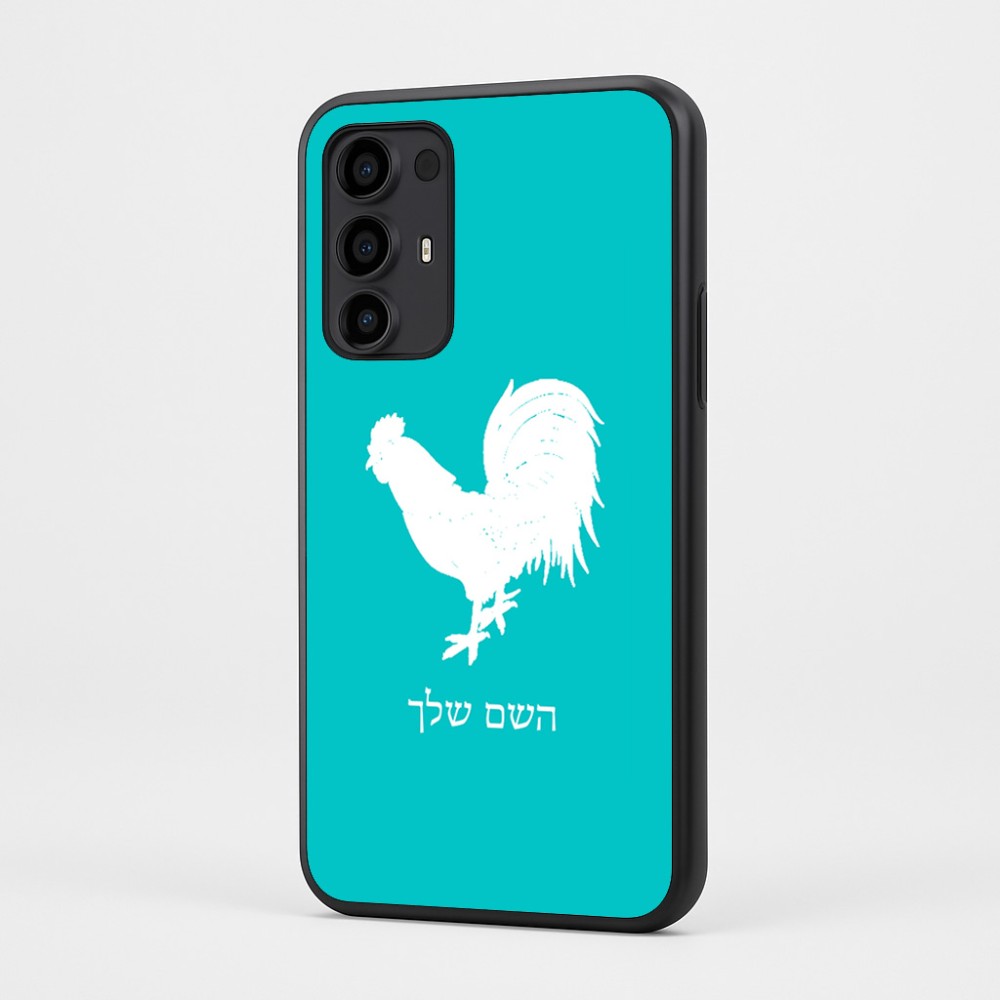 כיסוי בעיצוב אישי עם השם שלך לדגם - Motorola Moto G35 5G בעיצוב תרנגול