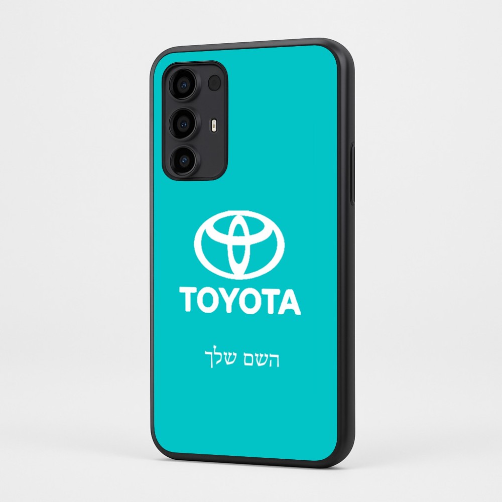 כיסוי בעיצוב אישי עם השם שלך לדגם - Motorola Moto G35 5G בעיצוב טויוטה
