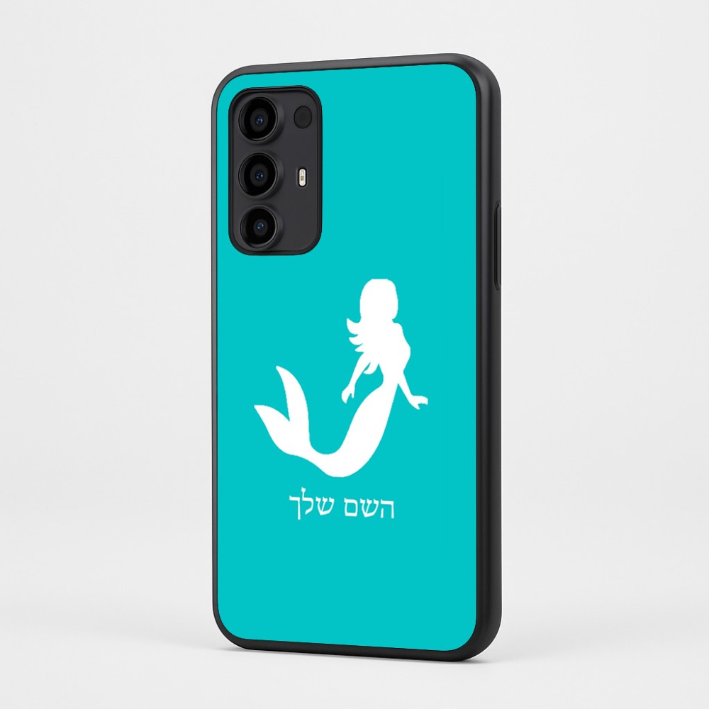 כיסוי בעיצוב אישי עם השם שלך לדגם - Motorola Moto G35 5G בעיצוב בתולת ים - אישה