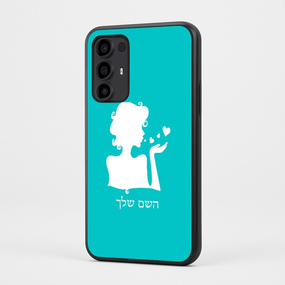 כיסוי בעיצוב אישי עם השם שלך לדגם - Motorola Moto G35 5G בעיצוב אהבת נשים