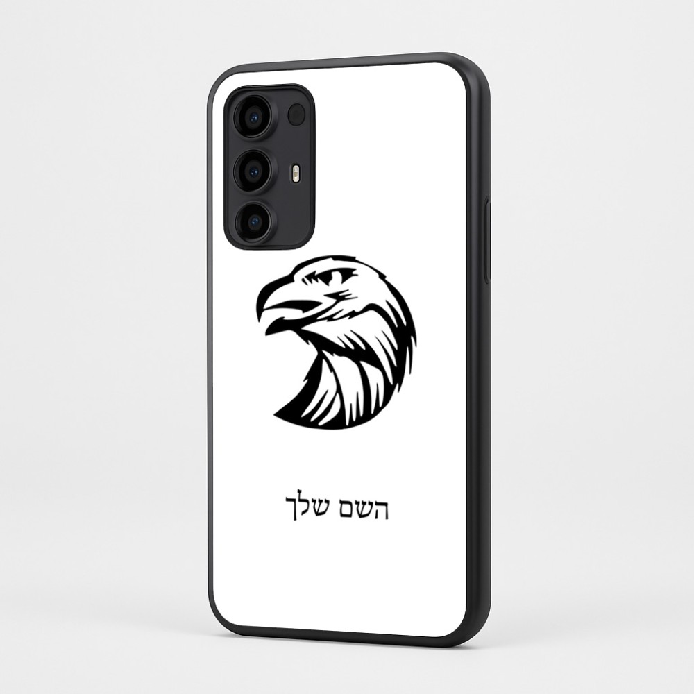 כיסוי בעיצוב אישי עם השם שלך לדגם - Motorola Moto G35 5G בעיצוב ראש נשר