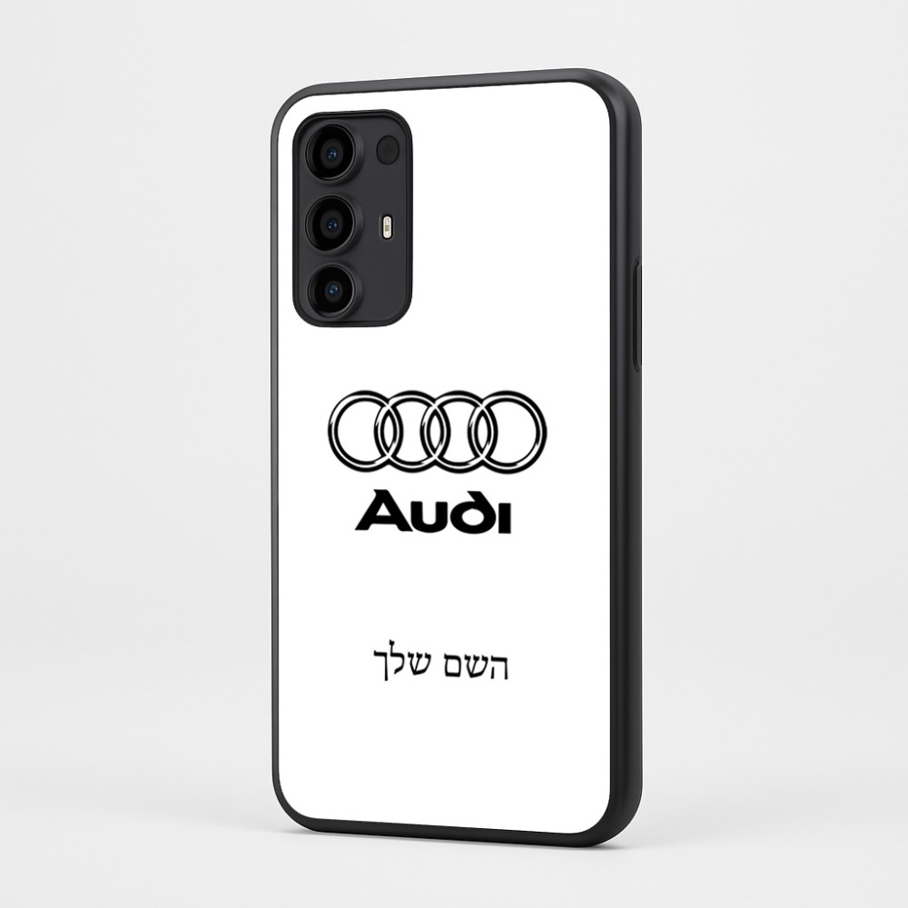 כיסוי בעיצוב אישי עם השם שלך לדגם - Motorola Moto G35 5G בעיצוב אאודי