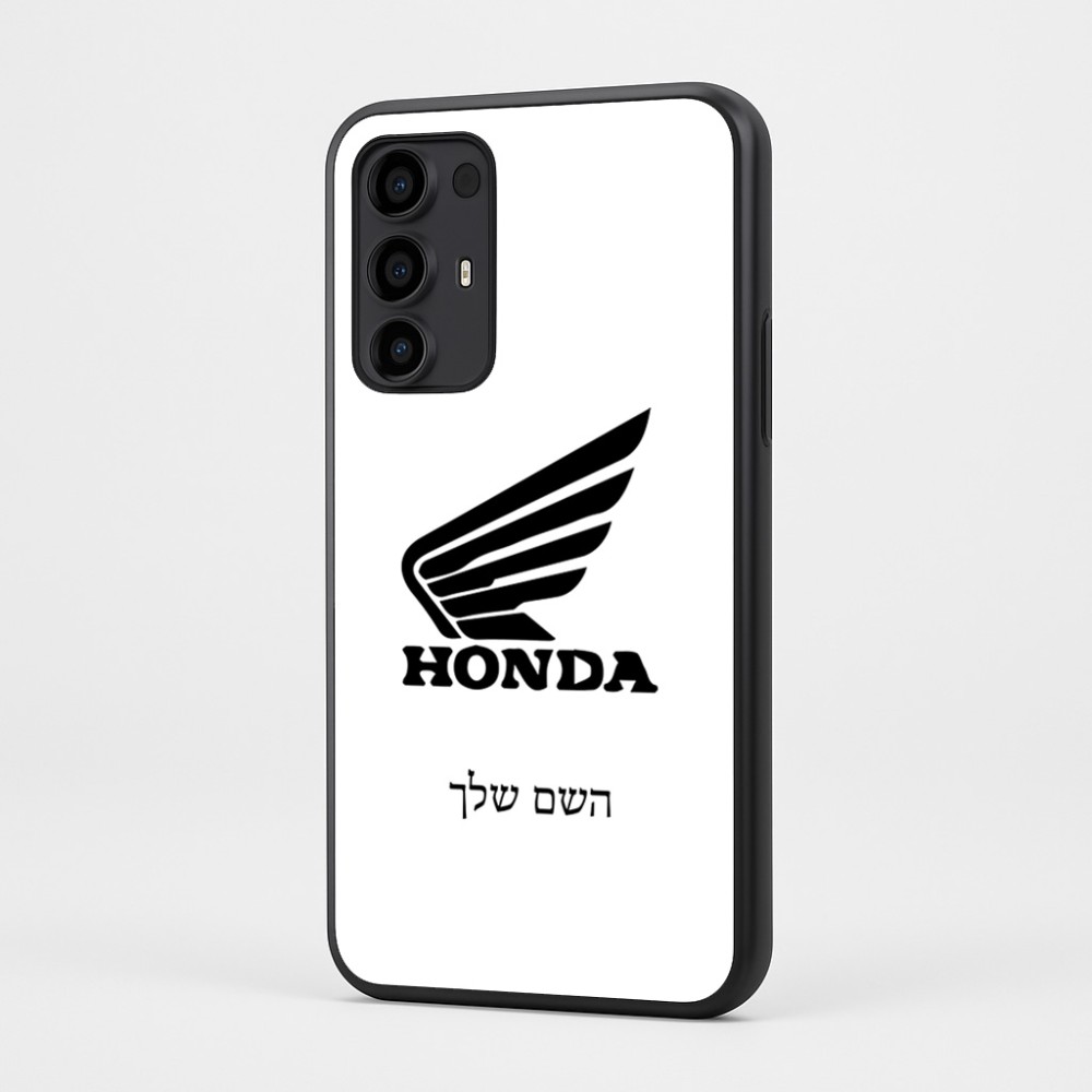 כיסוי בעיצוב אישי עם השם שלך לדגם - Motorola Moto G35 5G בעיצוב הונדה