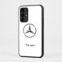 כיסוי בעיצוב אישי עם השם שלך לדגם - Motorola Moto G35 5G בעיצוב מרצדס-בנץ