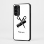 כיסוי בעיצוב אישי עם השם שלך לדגם - Motorola Moto G35 5G בעיצוב מעצב שיער