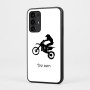 כיסוי בעיצוב אישי עם השם שלך לדגם - Motorola Moto G35 5G בעיצוב מוטוקרוס