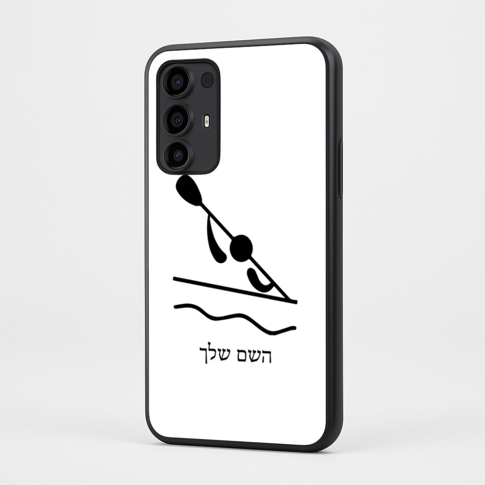 כיסוי בעיצוב אישי עם השם שלך לדגם - Motorola Moto G35 5G בעיצוב קיאק אולימפי