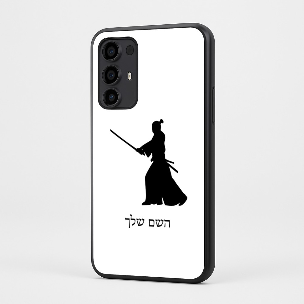כיסוי בעיצוב אישי עם השם שלך לדגם - Motorola Moto G35 5G בעיצוב סמוראי