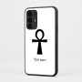 כיסוי בעיצוב אישי עם השם שלך לדגם - Motorola Moto G35 5G בעיצוב אנק - מפתח החיים המצרי