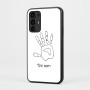 כיסוי בעיצוב אישי עם השם שלך לדגם - Motorola Moto G35 5G בעיצוב יד