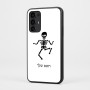 כיסוי בעיצוב אישי עם השם שלך לדגם - Motorola Moto G35 5G בעיצוב סקלטון