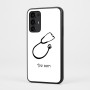 כיסוי בעיצוב אישי עם השם שלך לדגם - Motorola Moto G35 5G בעיצוב סטטוסקופ רופא