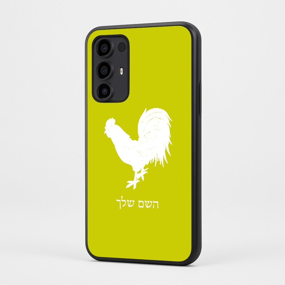 כיסוי בעיצוב אישי עם השם שלך לדגם - Motorola Moto G35 5G בעיצוב תרנגול