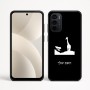 כיסוי בעיצוב אישי עם השם שלך לדגם - Motorola Moto G35 5G בעיצוב ג'ירפה באפריקה