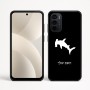 כיסוי בעיצוב אישי עם השם שלך לדגם - Motorola Moto G35 5G בעיצוב כריש ראש פטיש