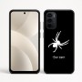 כיסוי בעיצוב אישי עם השם שלך לדגם - Motorola Moto G35 5G בעיצוב עכביש