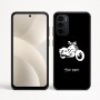 כיסוי בעיצוב אישי עם השם שלך לדגם - Motorola Moto G35 5G בעיצוב הארלי-דיווידסון
