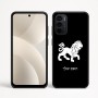כיסוי בעיצוב אישי עם השם שלך לדגם - Motorola Moto G35 5G בעיצוב מזלות - אריה