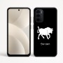 כיסוי בעיצוב אישי עם השם שלך לדגם - Motorola Moto G35 5G בעיצוב מזלות - שור