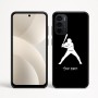 כיסוי בעיצוב אישי עם השם שלך לדגם - Motorola Moto G35 5G בעיצוב שחקן בייסבול