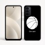 כיסוי בעיצוב אישי עם השם שלך לדגם - Motorola Moto G35 5G בעיצוב כדורסל