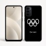 כיסוי בעיצוב אישי עם השם שלך לדגם - Motorola Moto G35 5G בעיצוב אולימפי