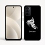 כיסוי בעיצוב אישי עם השם שלך לדגם - Motorola Moto G35 5G בעיצוב אופנוע שלג