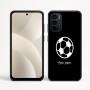 כיסוי בעיצוב אישי עם השם שלך לדגם - Motorola Moto G35 5G בעיצוב כדורגל כדור כדורגל