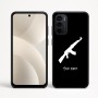 כיסוי בעיצוב אישי עם השם שלך לדגם - Motorola Moto G35 5G בעיצוב אק 47