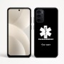 כיסוי בעיצוב אישי עם השם שלך לדגם - Motorola Moto G35 5G בעיצוב חובש