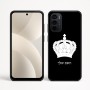 כיסוי בעיצוב אישי עם השם שלך לדגם - Motorola Moto G35 5G בעיצוב כתר מלכותי