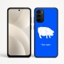 כיסוי בעיצוב אישי עם השם שלך לדגם - Motorola Moto G35 5G בעיצוב חזיר