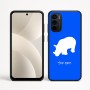 כיסוי בעיצוב אישי עם השם שלך לדגם - Motorola Moto G35 5G בעיצוב קרנף