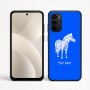 כיסוי בעיצוב אישי עם השם שלך לדגם - Motorola Moto G35 5G בעיצוב זברה