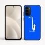 כיסוי בעיצוב אישי עם השם שלך לדגם - Motorola Moto G35 5G בעיצוב סקסופון