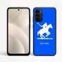 כיסוי בעיצוב אישי עם השם שלך לדגם - Motorola Moto G35 5G בעיצוב שחקן פולו - סוס