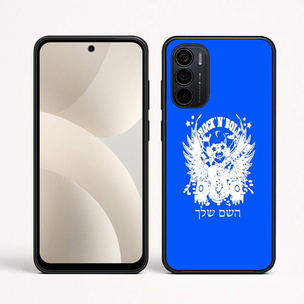 כיסוי בעיצוב אישי עם השם שלך לדגם - Motorola Moto G35 5G בעיצוב רוקנרול