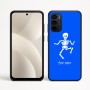 כיסוי בעיצוב אישי עם השם שלך לדגם - Motorola Moto G35 5G בעיצוב סקלטון