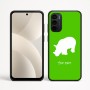 כיסוי בעיצוב אישי עם השם שלך לדגם - Motorola Moto G35 5G בעיצוב קרנף
