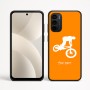 כיסוי בעיצוב אישי עם השם שלך לדגם - Motorola Moto G35 5G בעיצוב רוכב אופניים