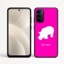 כיסוי בעיצוב אישי עם השם שלך לדגם - Motorola Moto G35 5G בעיצוב קרנף