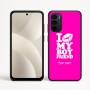 כיסוי בעיצוב אישי עם השם שלך לדגם - Motorola Moto G35 5G בעיצוב נשקי את חבר שלי