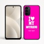 כיסוי בעיצוב אישי עם השם שלך לדגם - Motorola Moto G35 5G בעיצוב אוהבת את החבר שלי