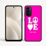 כיסוי בעיצוב אישי עם השם שלך לדגם - Motorola Moto G35 5G בעיצוב אהבה